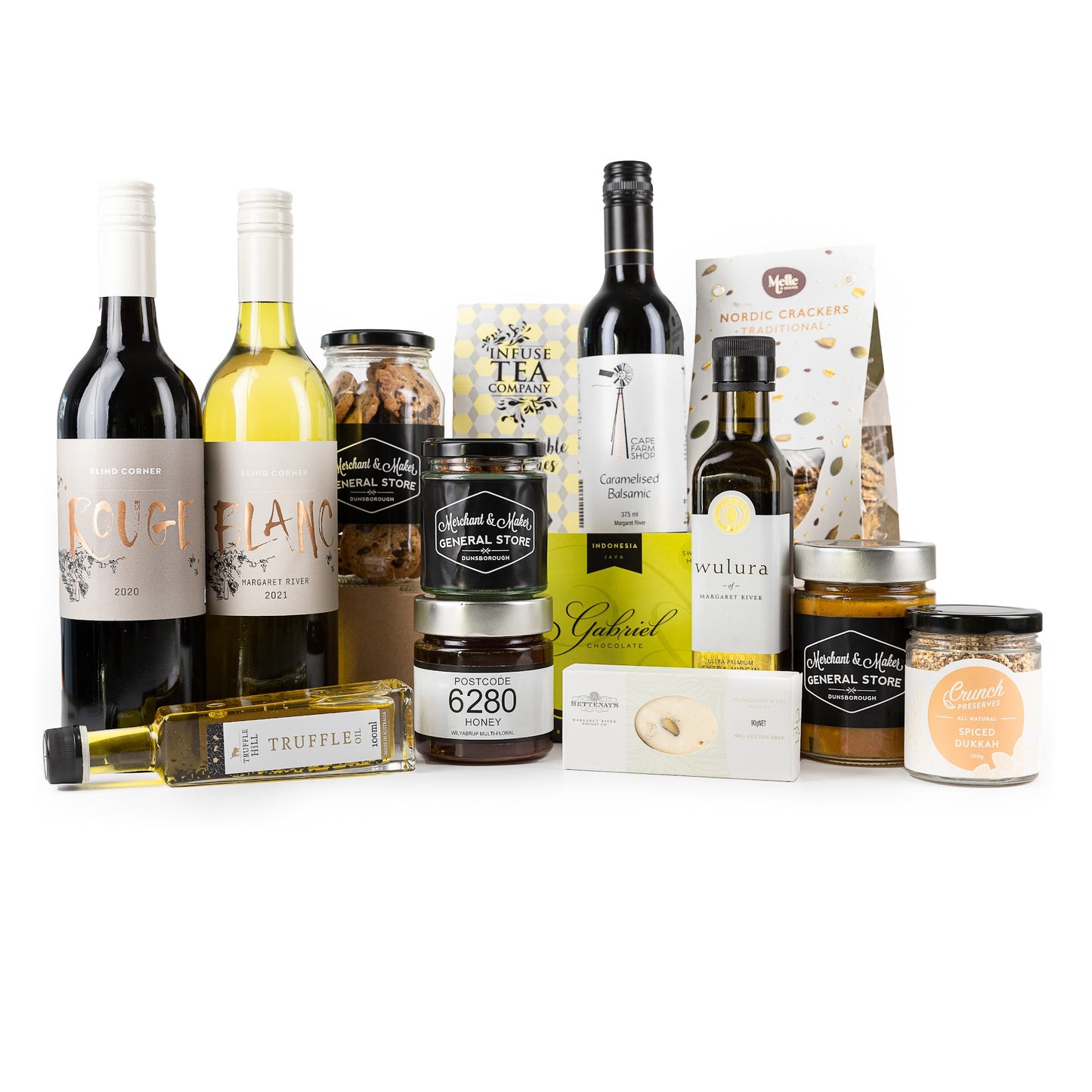 Deluxe Corporate Gift Hamper with Wine